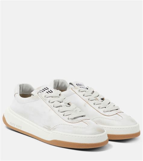 miu miu steel toe sneakers|miu michael's sneakers.